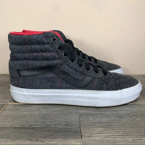 Vans Shoes Vans Sk8 Hi Reissue Tweed Athletic Skate Sneakers